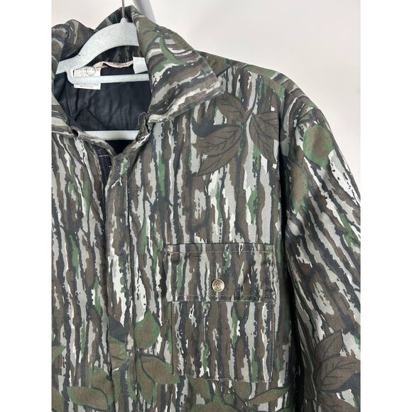 Vintage 90s Redhead Hunting Ripstop Fabric Coveralls Camo Insulated Made in USA - Picture 8 of 8